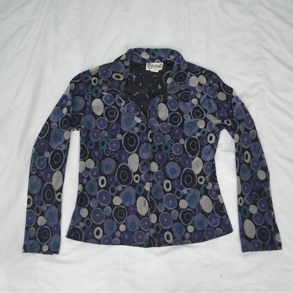 vintage Divine pattern longsleeve